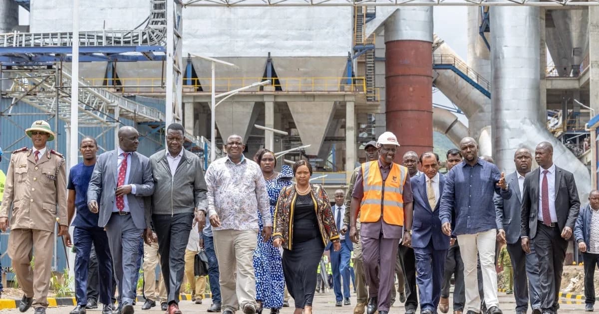 Simba Cement Launches State-of-the-Art Factory in Nakuru